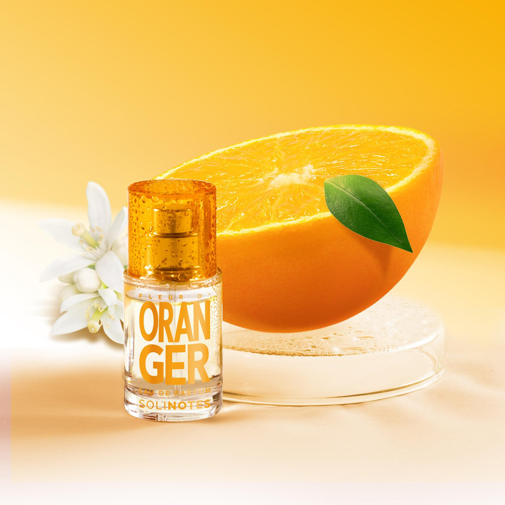 Solinotes Orange Blossom vegan-crueltyfree badge reinforces guilt-free fragrance choice.