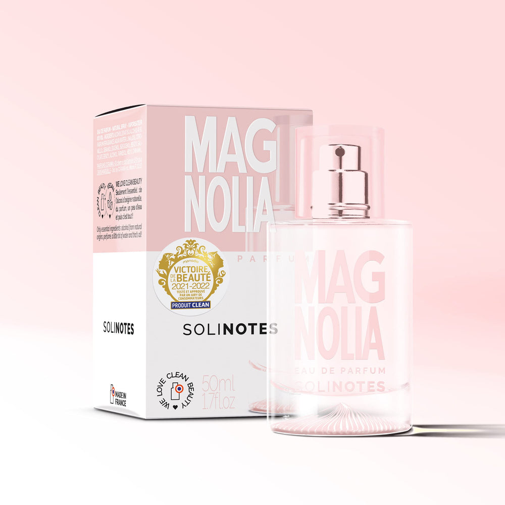 Solinotes Paris Magnolia bottle with a delicate floral profile for everyday wear