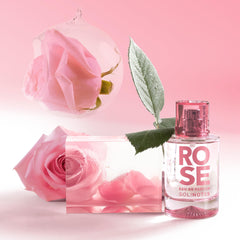 Solinotes Rose shower cream image suggesting silky, nourishing bath ritual.