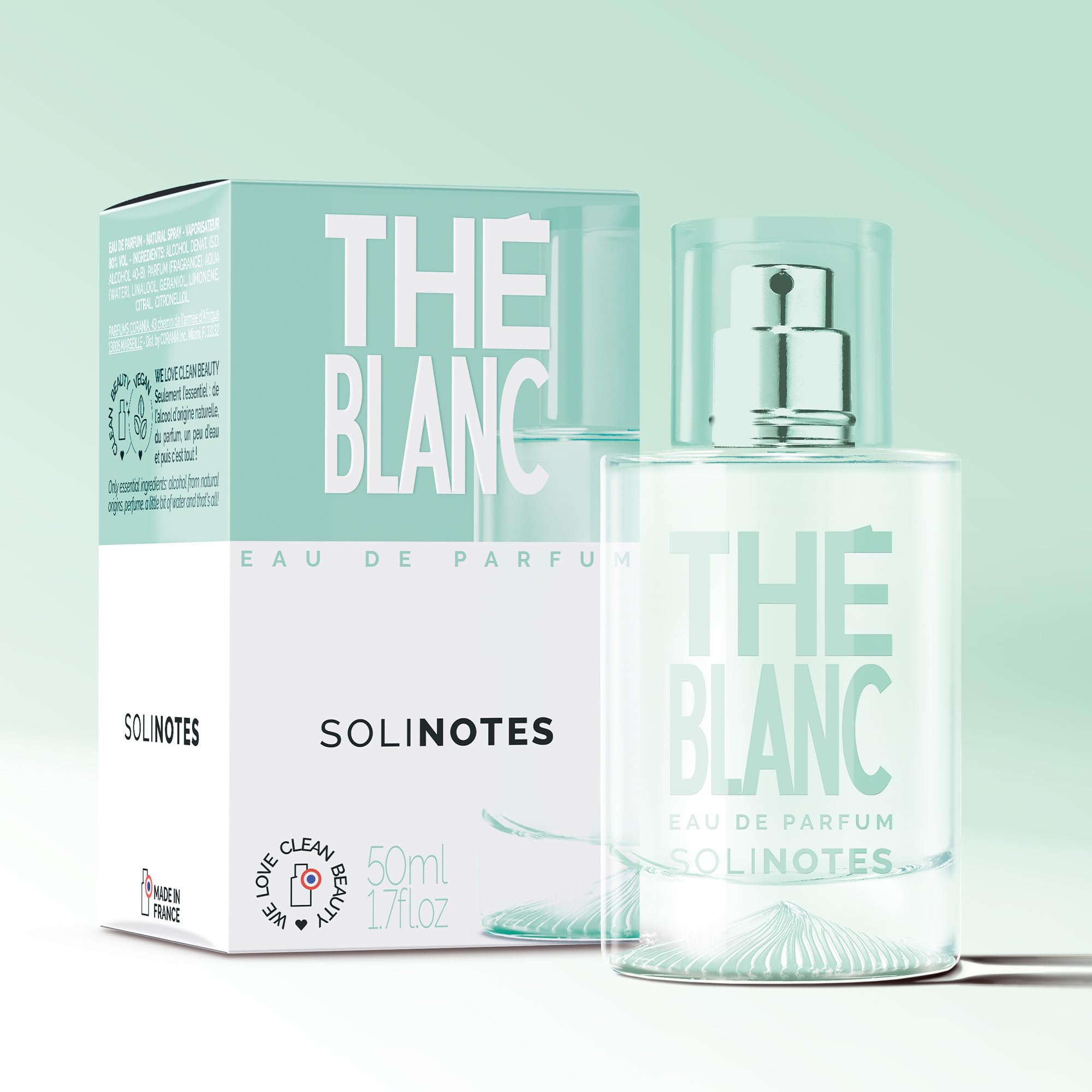 Solinotes White Tea cardamom-spice note brings warmth and depth