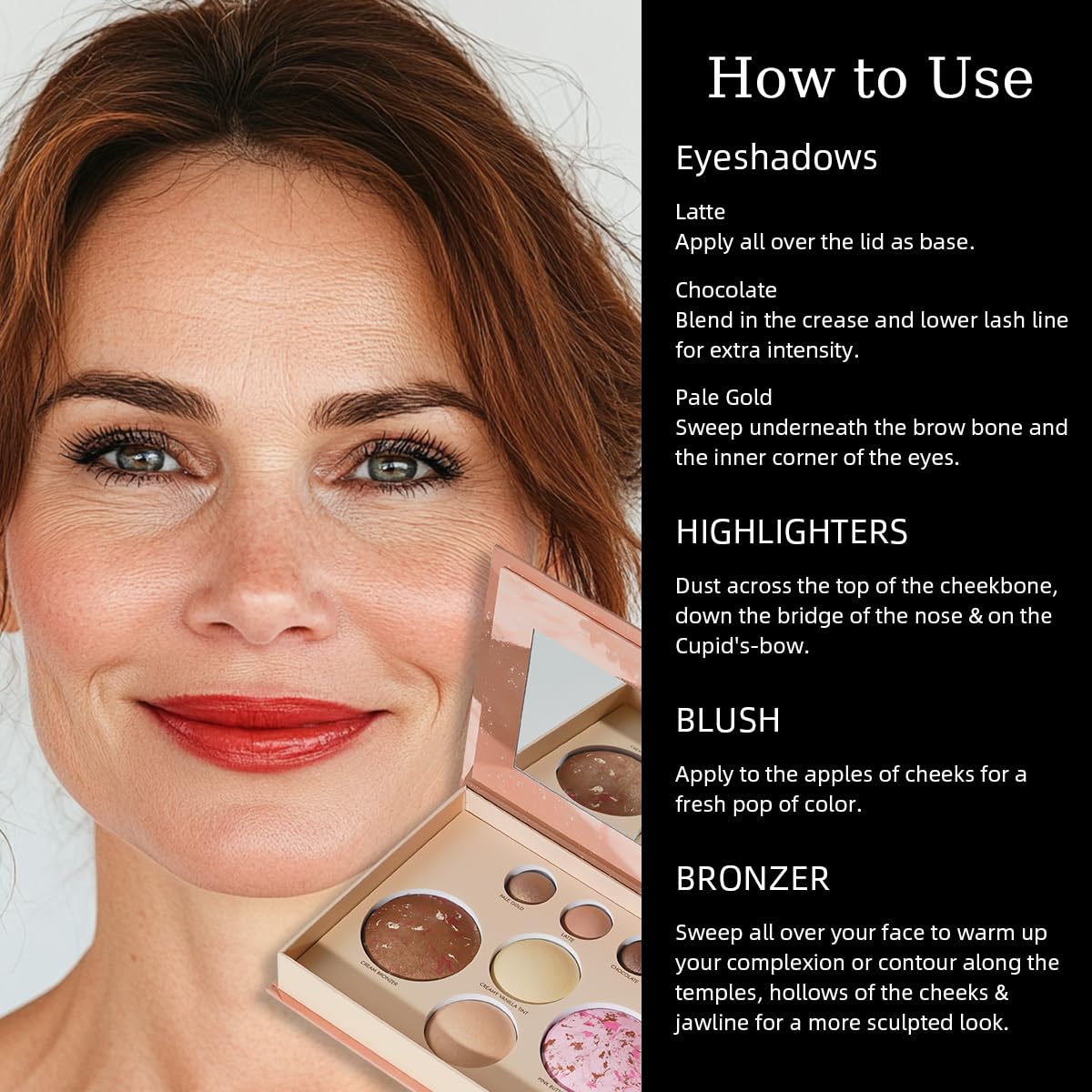SOLLASY baked makeup palette handcrafted terracotta texture reflects artisanal craftsmanship