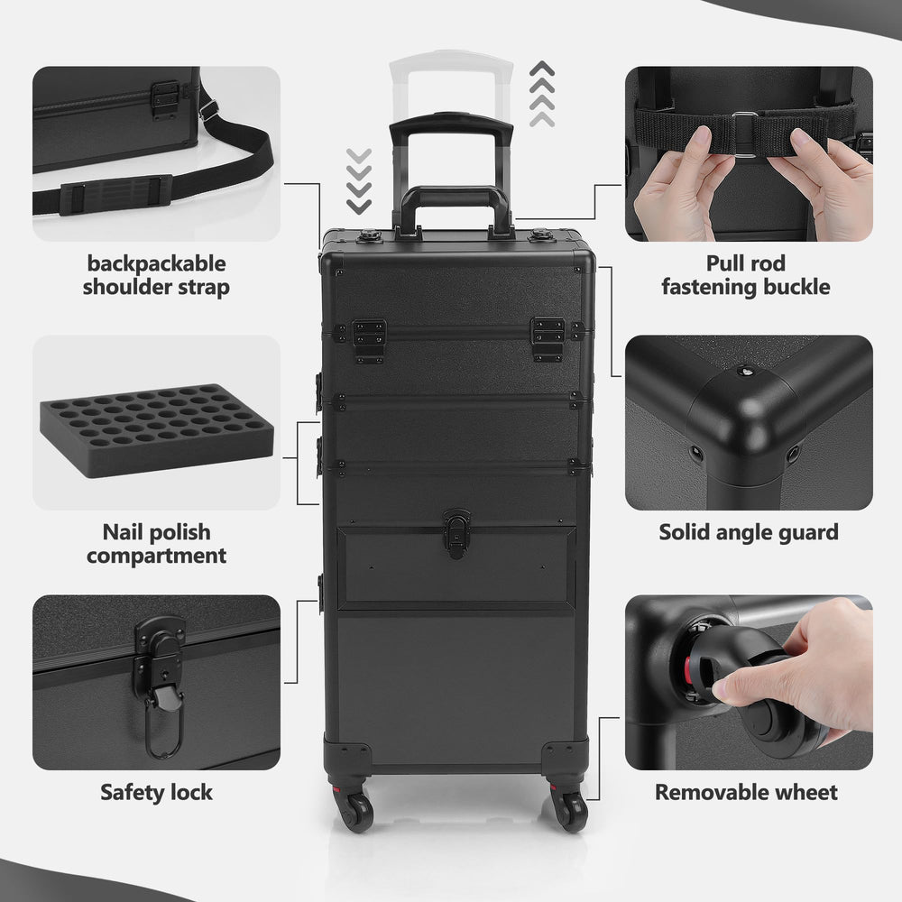 Somduy top compartment portable box highlights compact storage for essentials