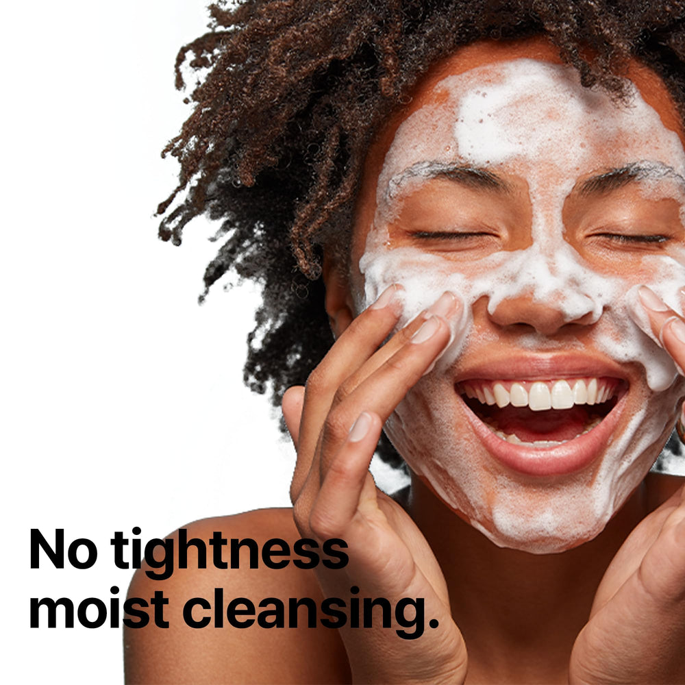 SOME BY MI 17 amino acids illustration highlights nourishing support during daily cleansing.