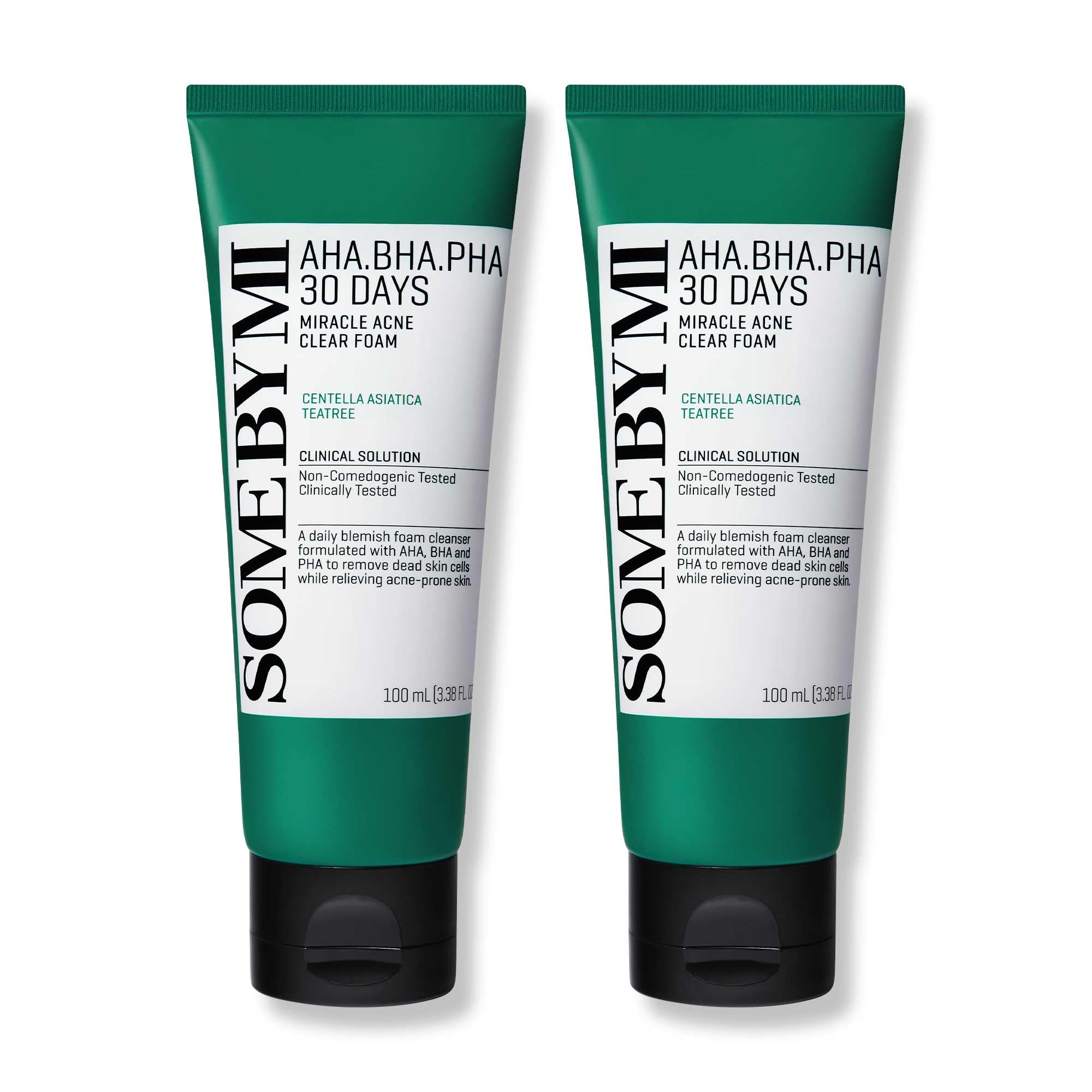 SOME BY MI AHA BHA PHA 30 Days Miracle Foam packaging shown for value pack