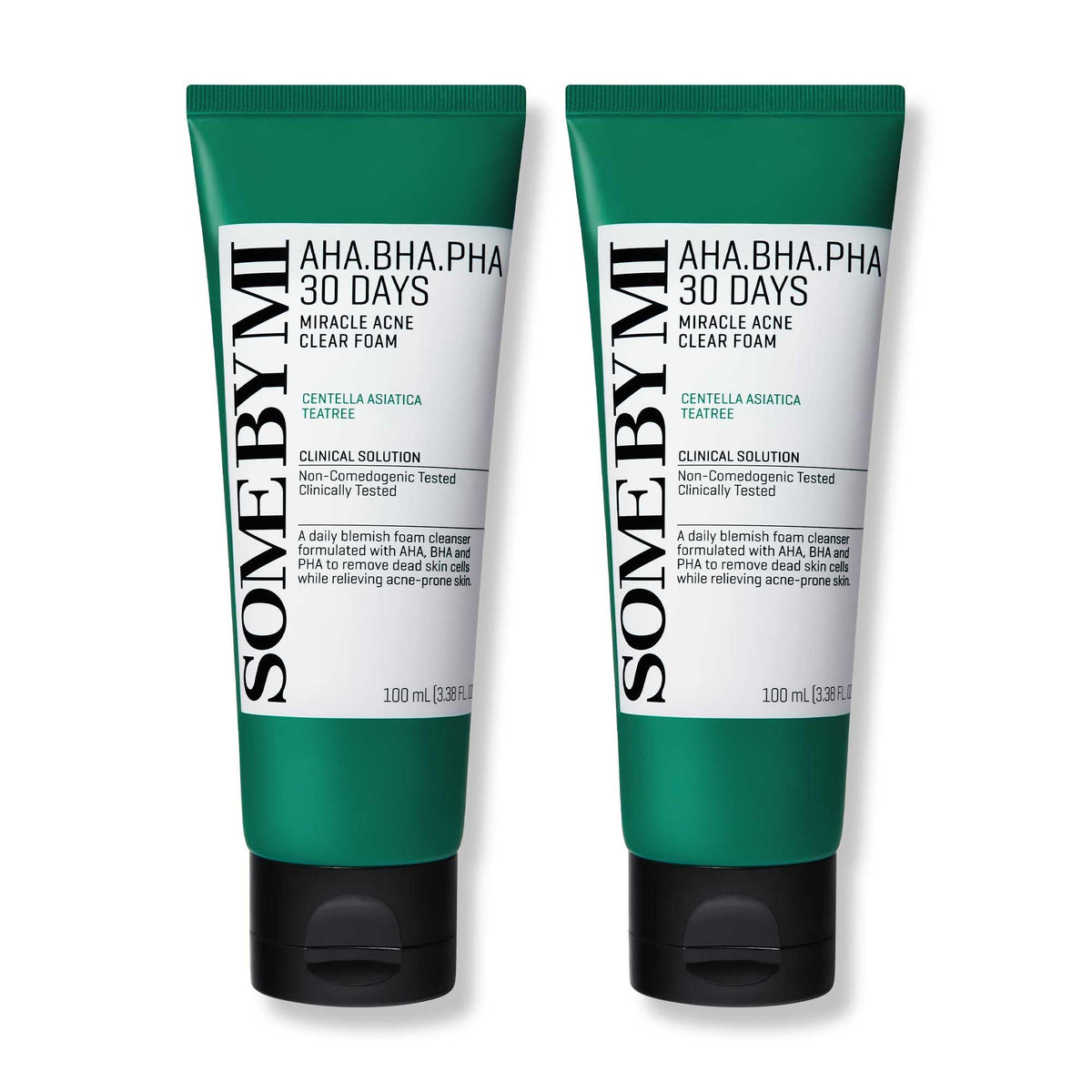 SOME BY MI AHA BHA PHA 30 Days Miracle Foam packaging shown for value pack
