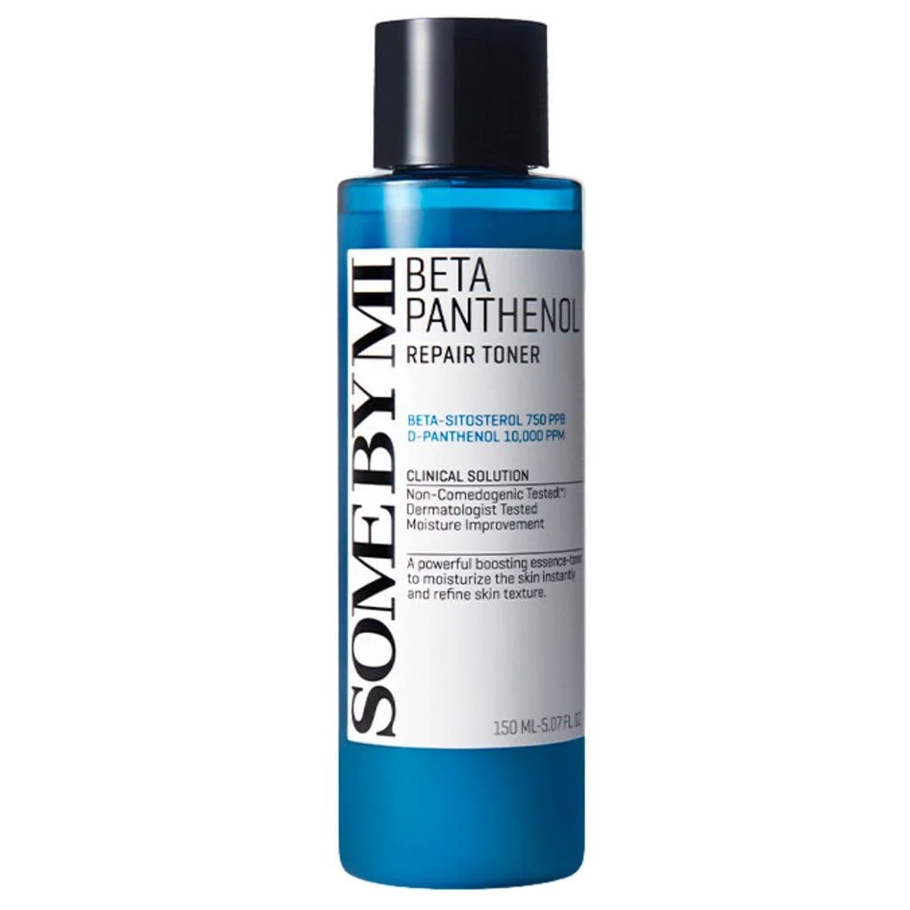 SOME BY MI Beta-Panthenol Repair Toner on skin delivers soothing feel.