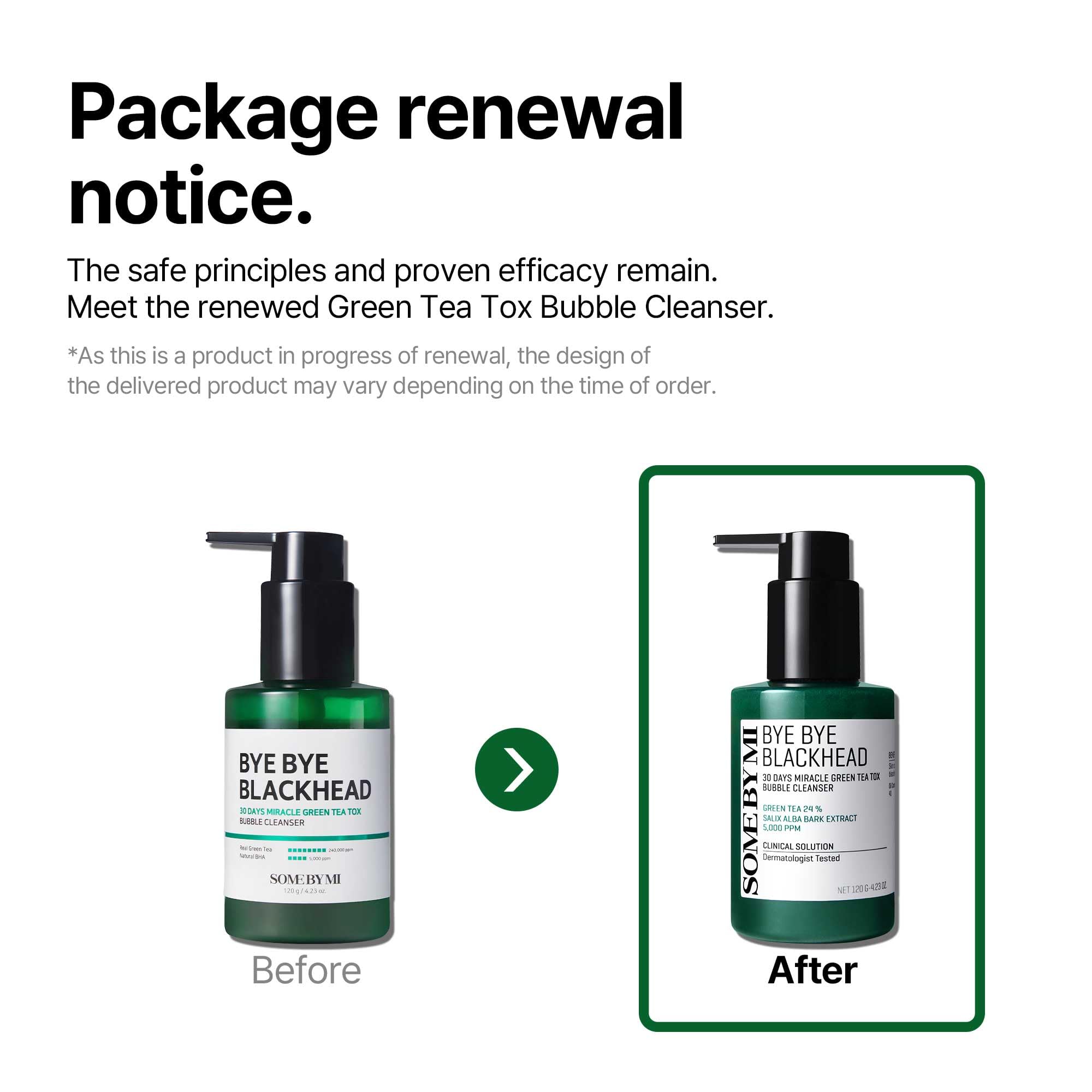 SOME BY MI Bye Bye Blackhead Bubble Cleanser ideal for daily skincare routine.