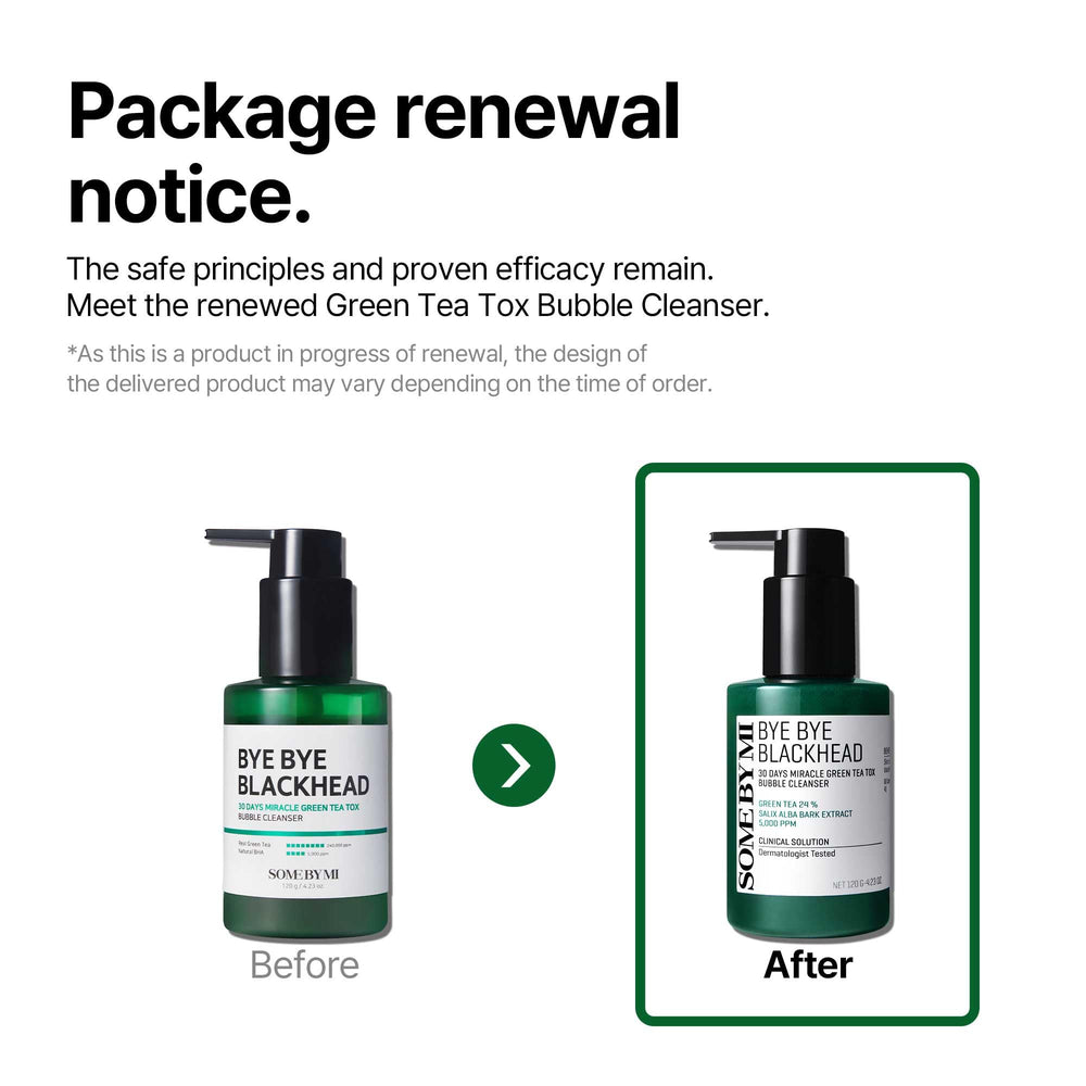 SOME BY MI Bye Bye Blackhead Bubble Cleanser ideal for daily skincare routine.