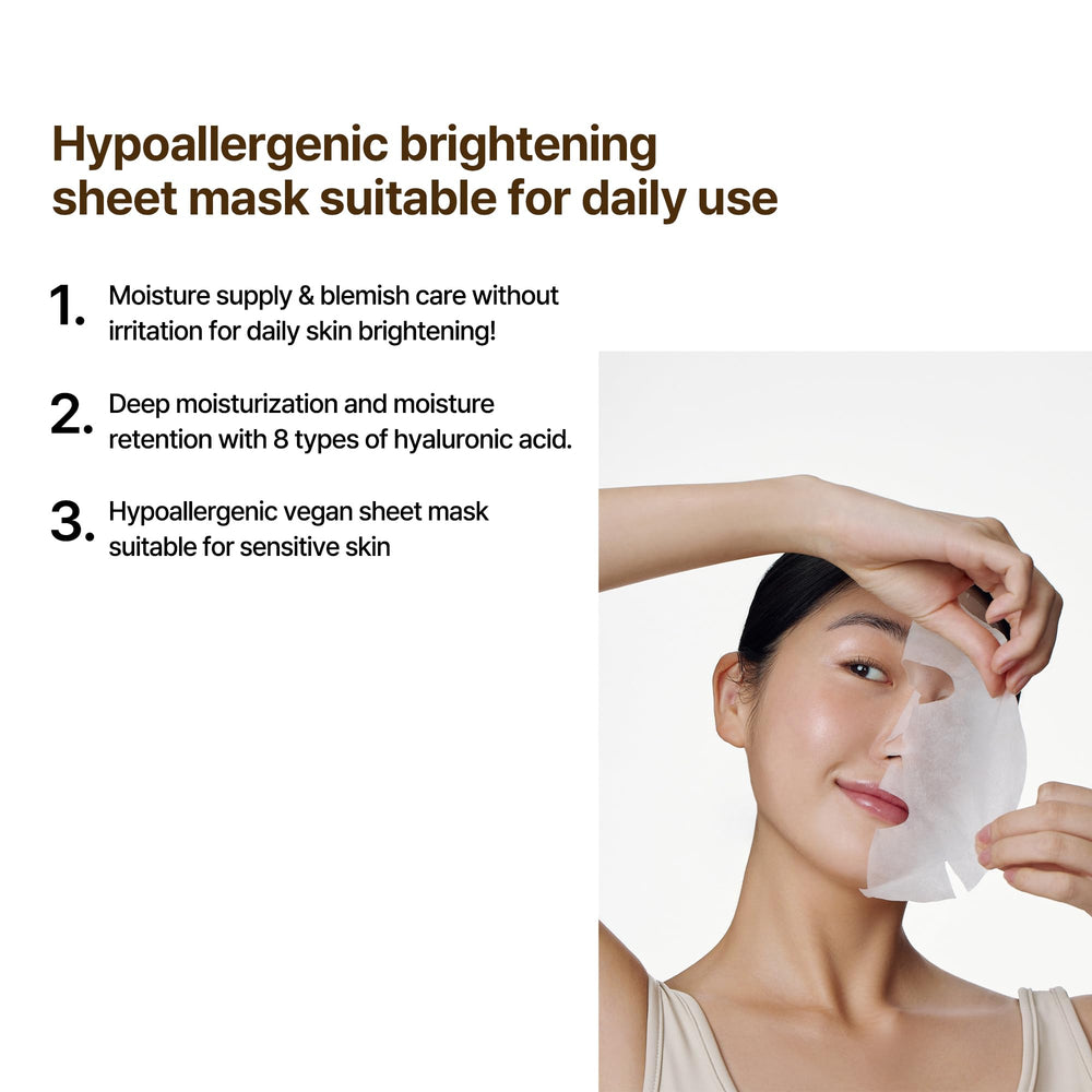 SOME BY MI Galactomyces Glutathione Daily Mask box opened with 30 sheets.