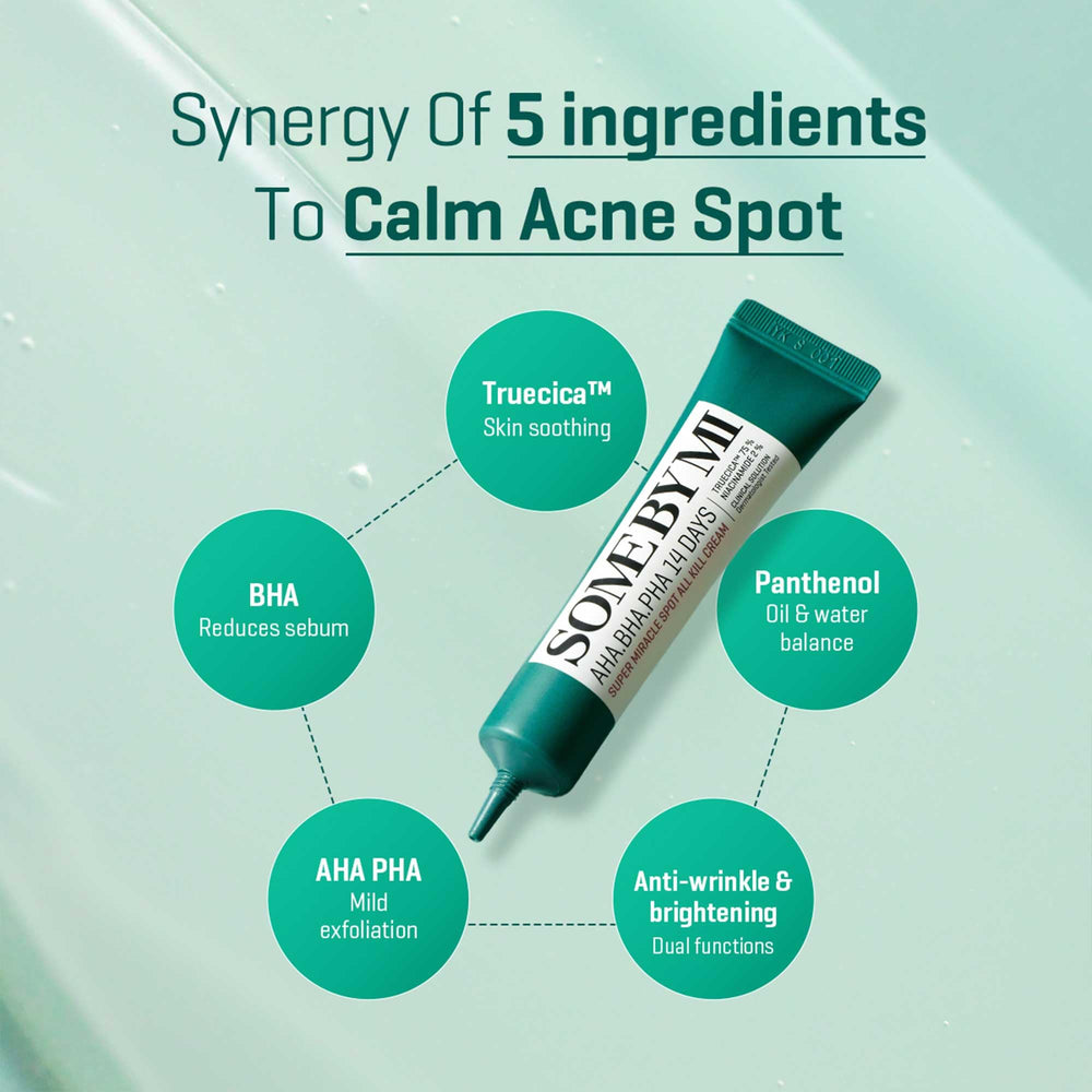 SOME BY MI hypoallergenic testing badge communicates safety-focused skincare approach.