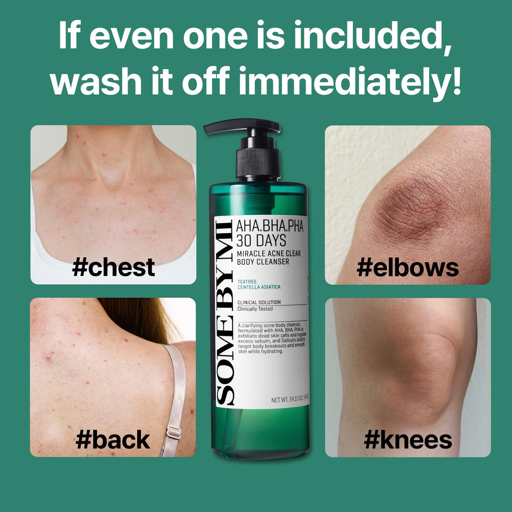 SOME BY MI micro-bubble cleansing technology image shows deep cleansing action.