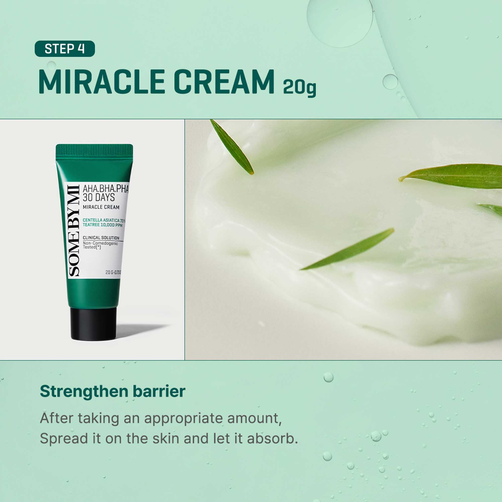 SOME BY MI Miracle skin texture closeup after use showing smoother look.