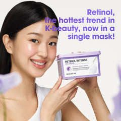 SOME BY MI Retinol Intense Daily Mask sheet ready for hydration