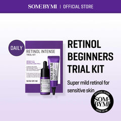 S SOME BY MI retinol serum bottle highlighting gentle 0.1% concentration
