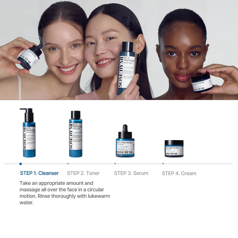 SOME BY MI safe ingredients emblem communicates clean, gentle cleansing without harsh additives.