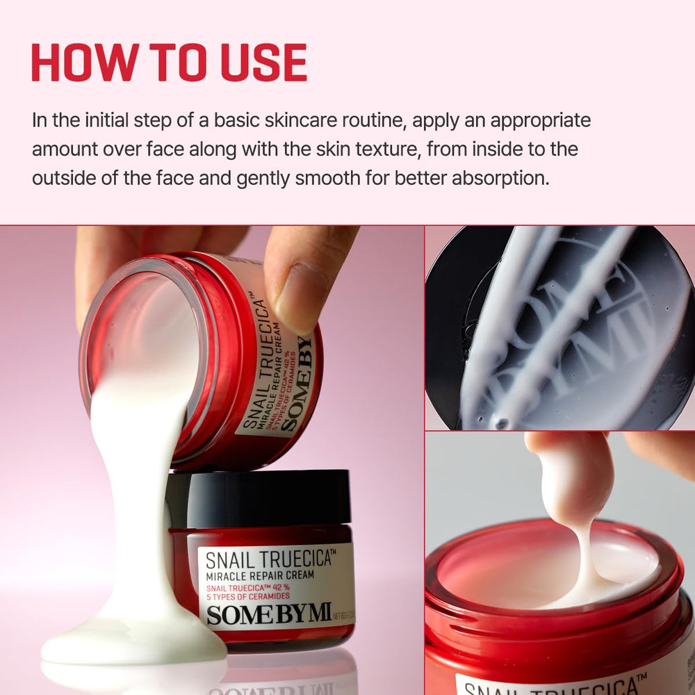 SOME BY MI Snail Truecica brand story board communicates trusted Korean skincare heritage.
