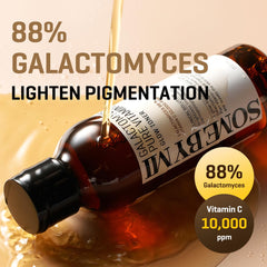 SOME BY MI Galactomyces Vitamin C Toner ingredients chart highlights galactomyces and vitamin C.