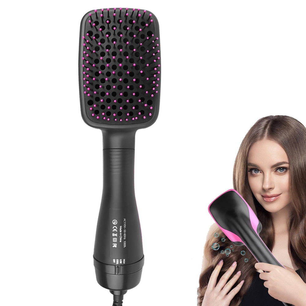 Sonalux hair dryer brush all-in-one detangles and dries for salon-like results.
