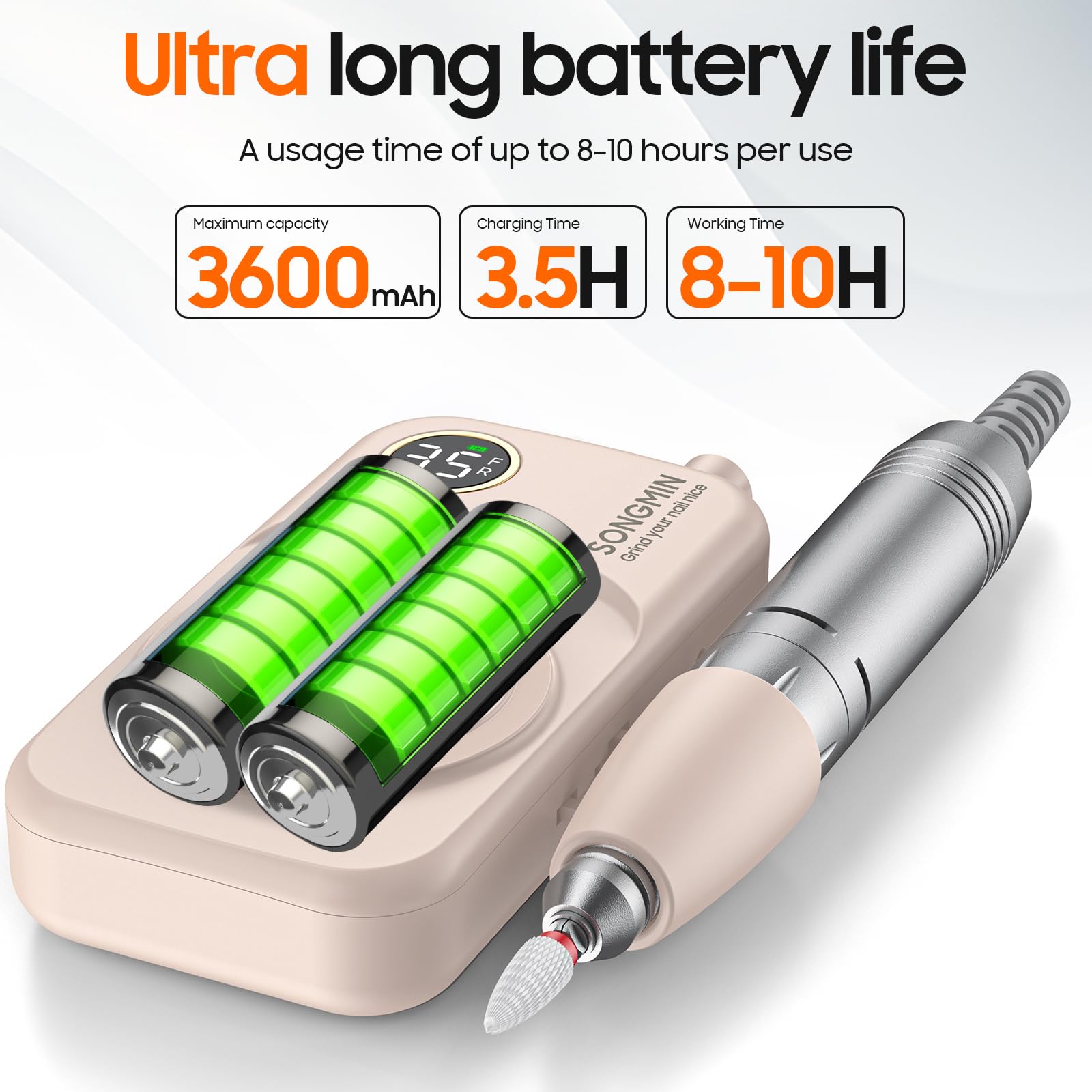 SONGMIN low heat and low noise design for comfort