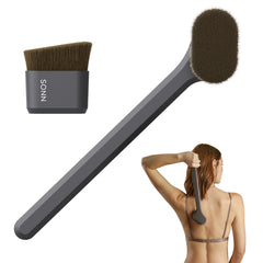 SONN Self-Tanner Body Brush with long handle for full-back coverage and even application.