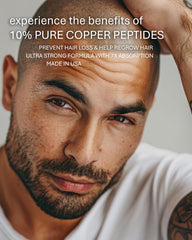 Sonora Copper Peptides Serum liposome technology diagram highlighting absorption.