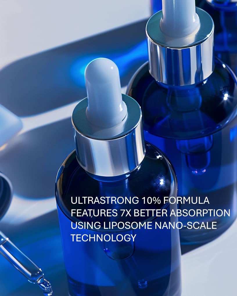 Sonora unscented serum bottle on a shelf emphasizing clean formula.