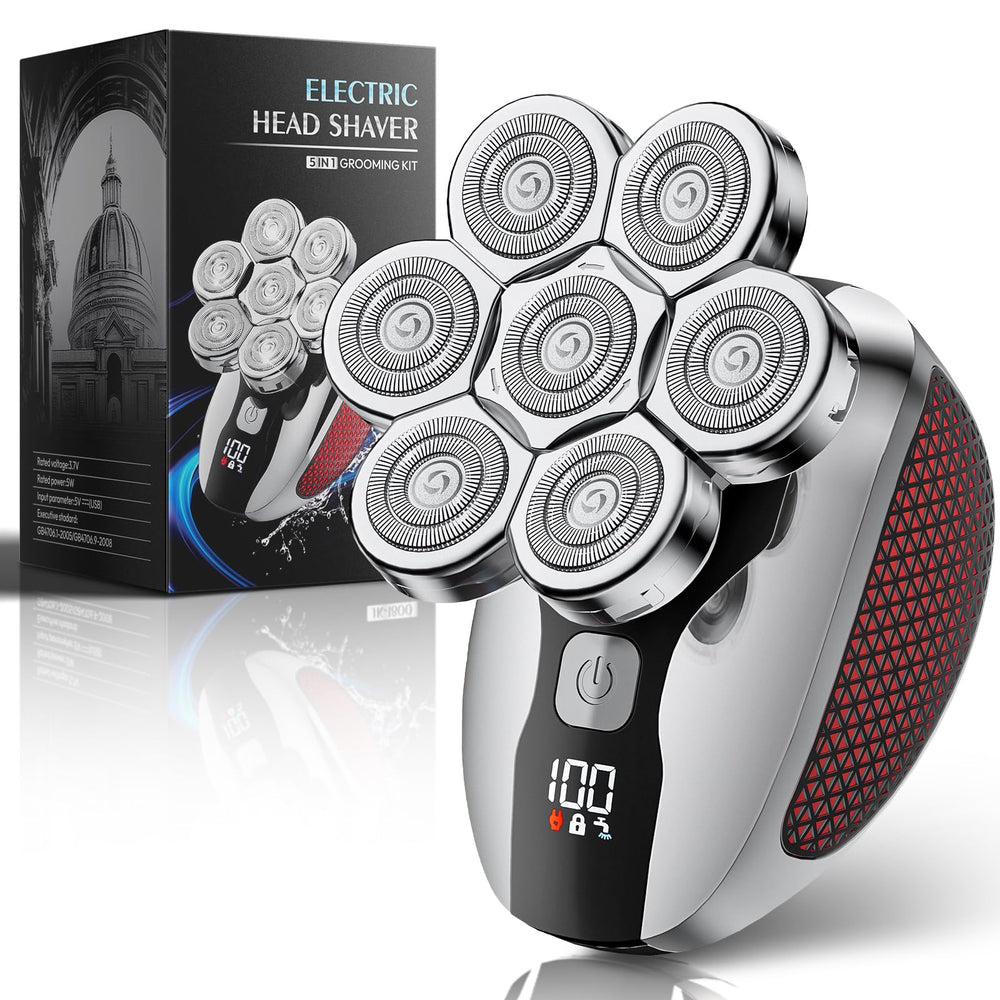 SOOTFRO head shaver 7D floating heads contouring close shave.