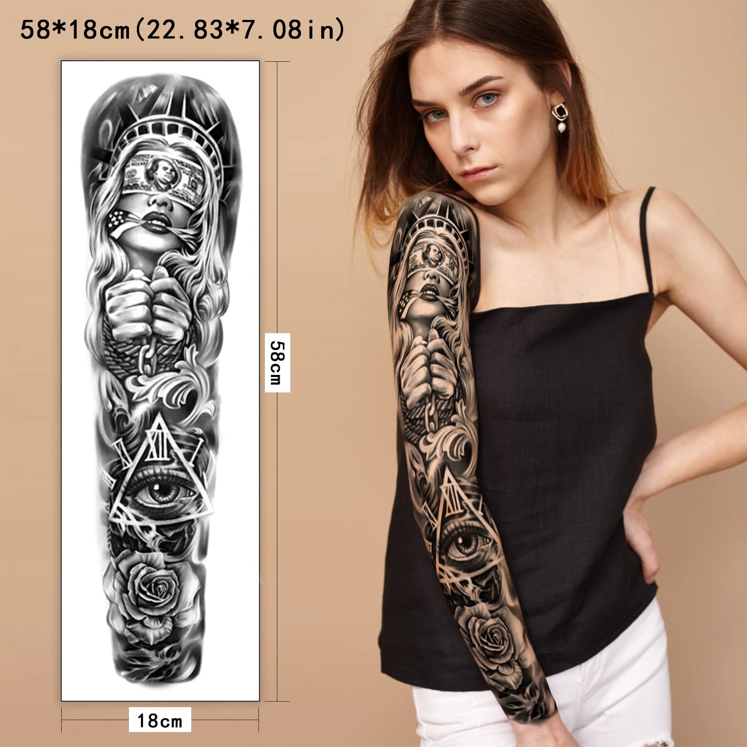 SOOVSY tatuajes temporales pequeños florales variados para ocasiones