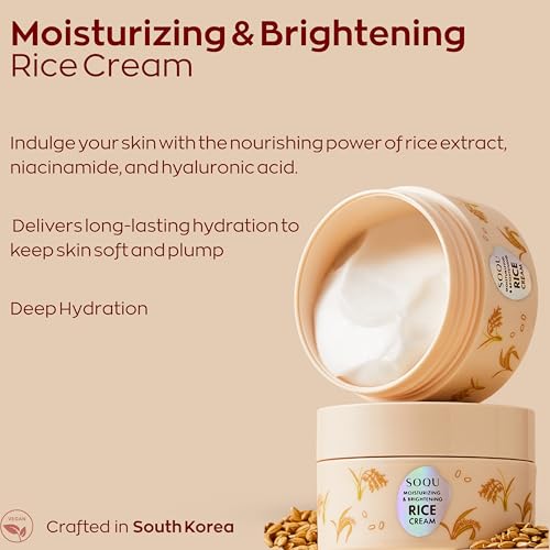 SOQU Rice Cream bottle on shelf signals daily hydration