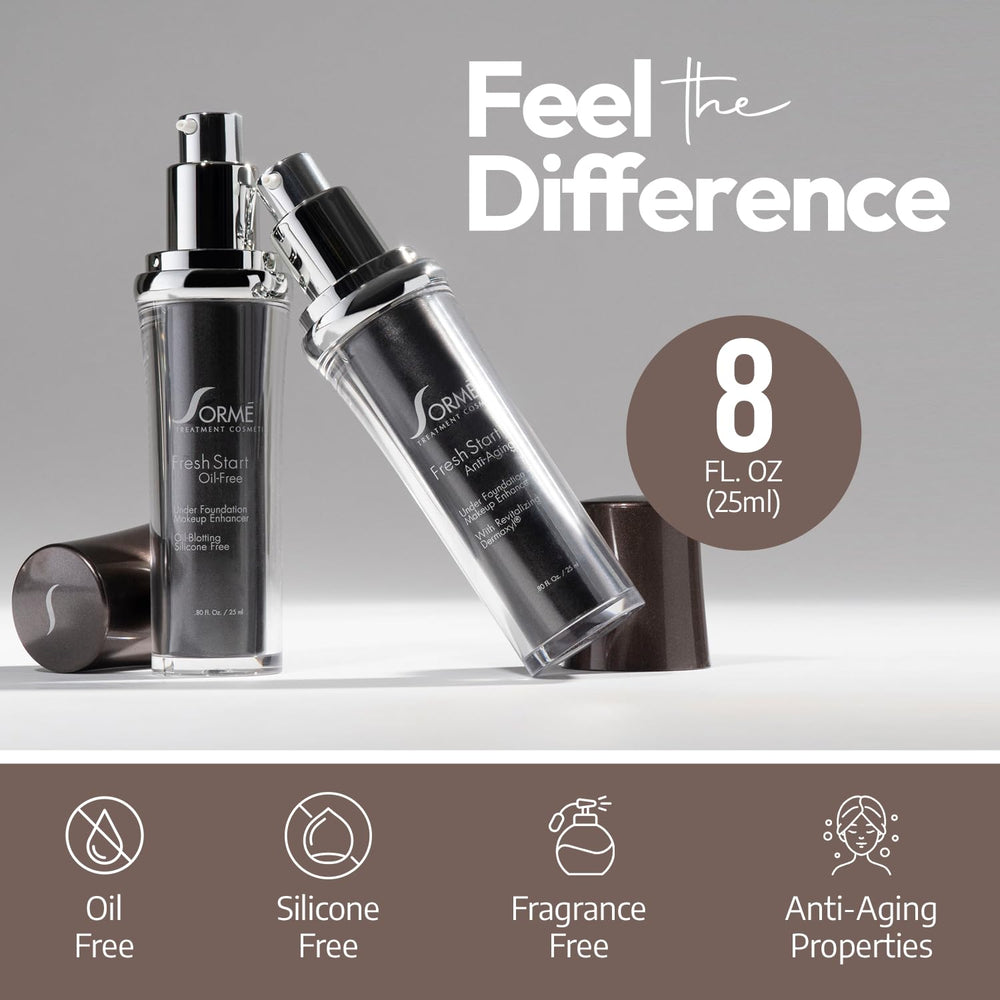 SORMÉ Fresh Start primer-normal-dry-skin highlights even texture