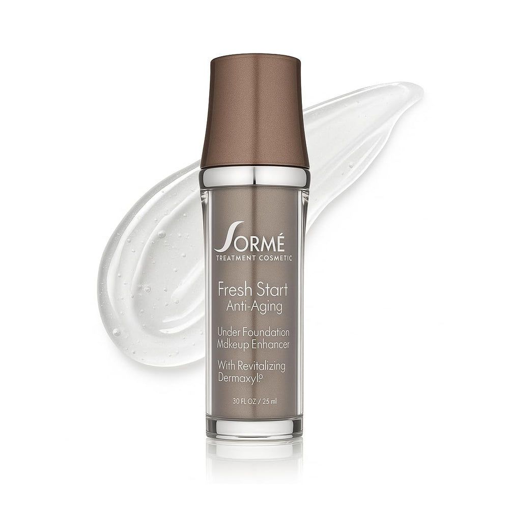 SORMÉ Fresh Start primer wrinkle-smoothing visual for smoother base