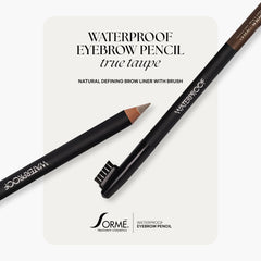 SORMÉ Lápiz cejas definición Taupe Verdadero con aplicación suave.