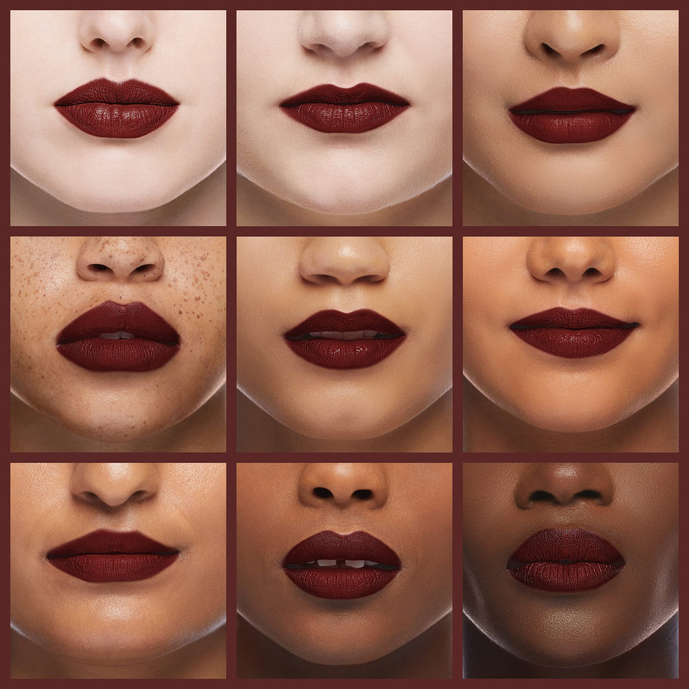 Sorme Lip Liner square tip demonstrates precise lip shaping