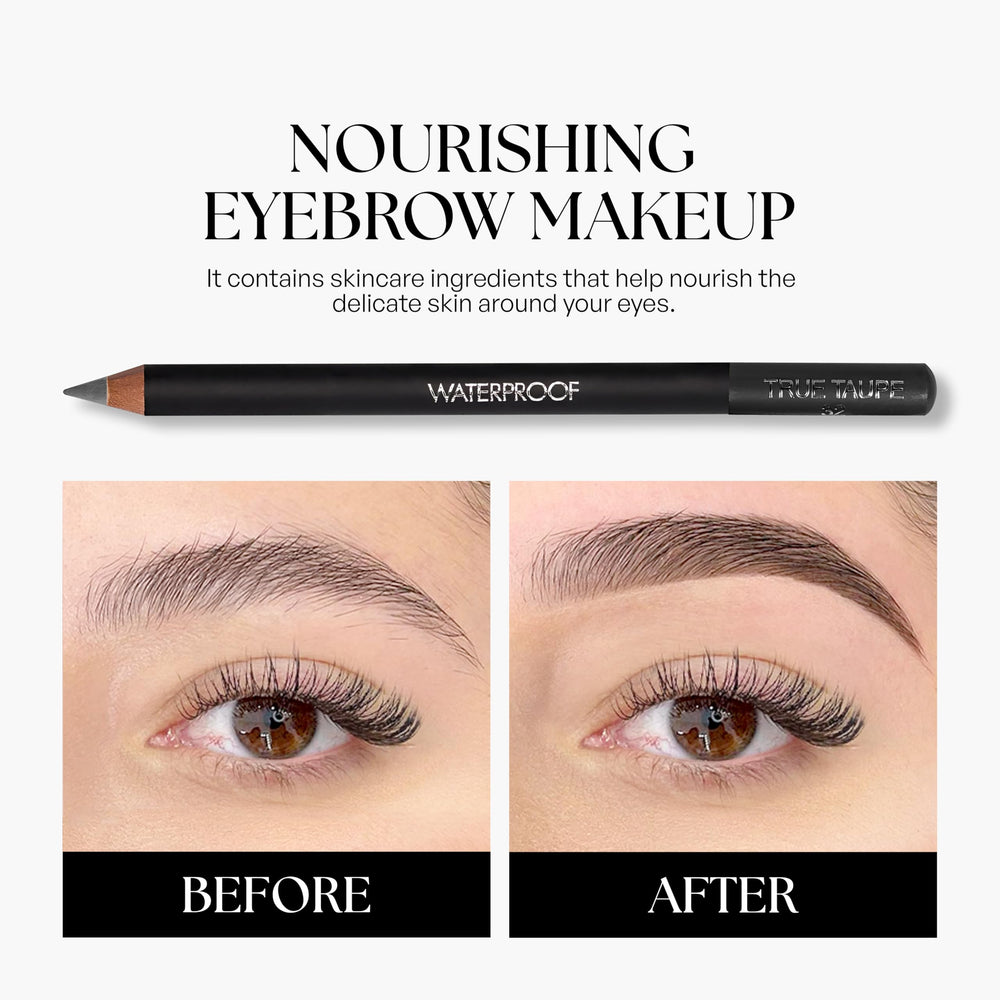 Sorme soft gray brow pencil application for natural brows