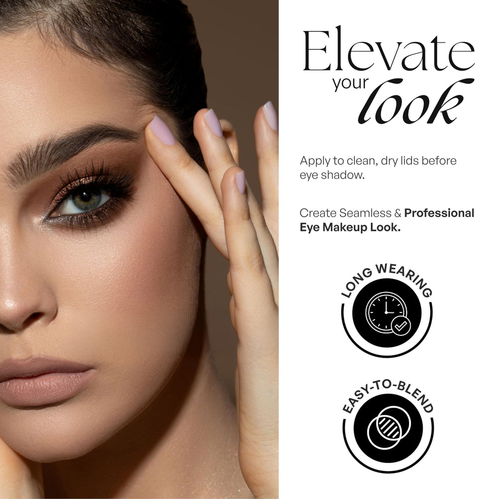 SORMÉ PRO Eyeshadow Primer application scene showing easy, even coverage