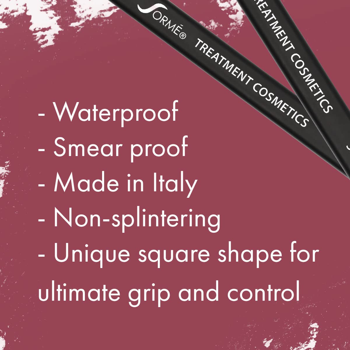 Sorme Waterproof Lip Liner close-up shows creamy texture for precise lining