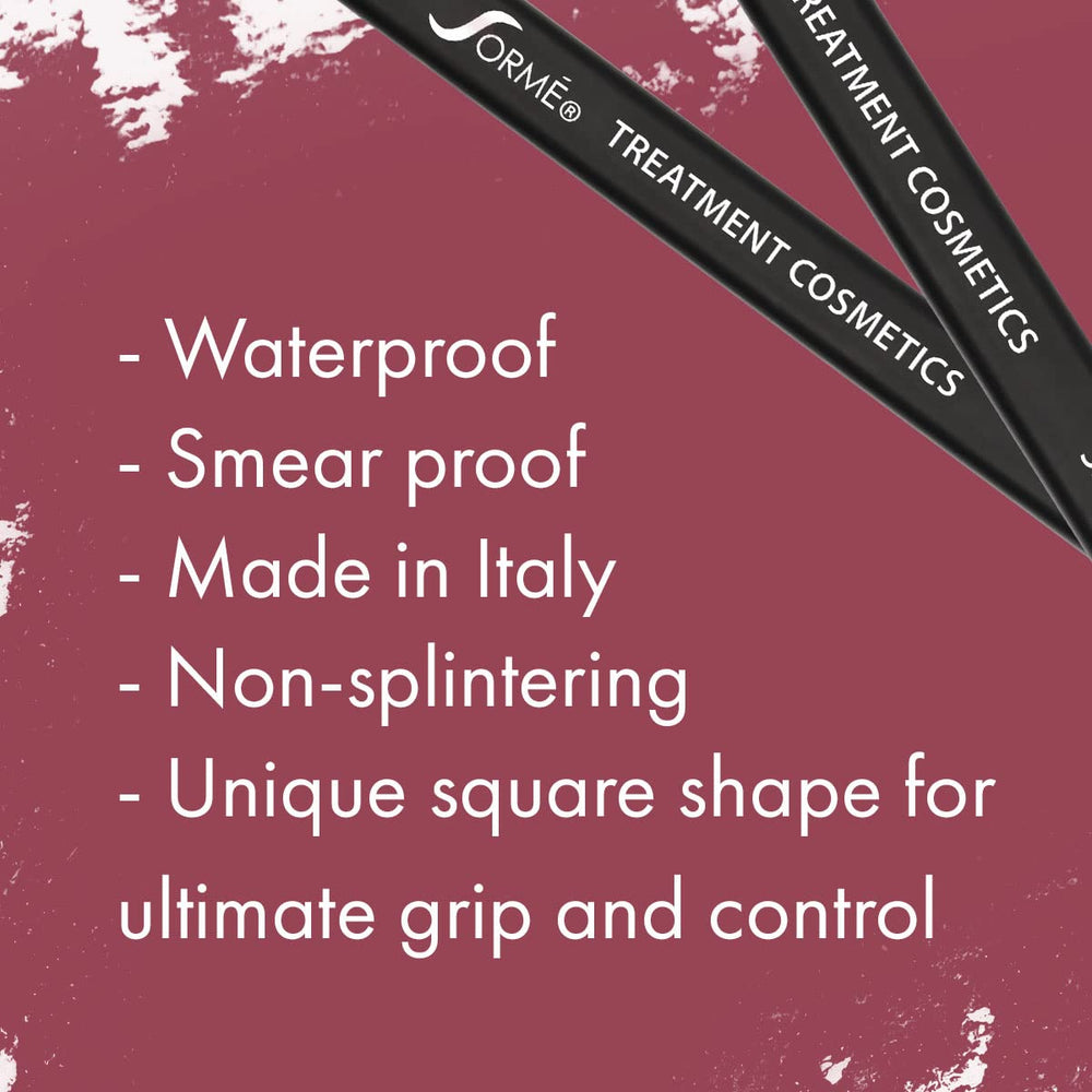 Sorme Waterproof Lip Liner close-up shows creamy texture for precise lining