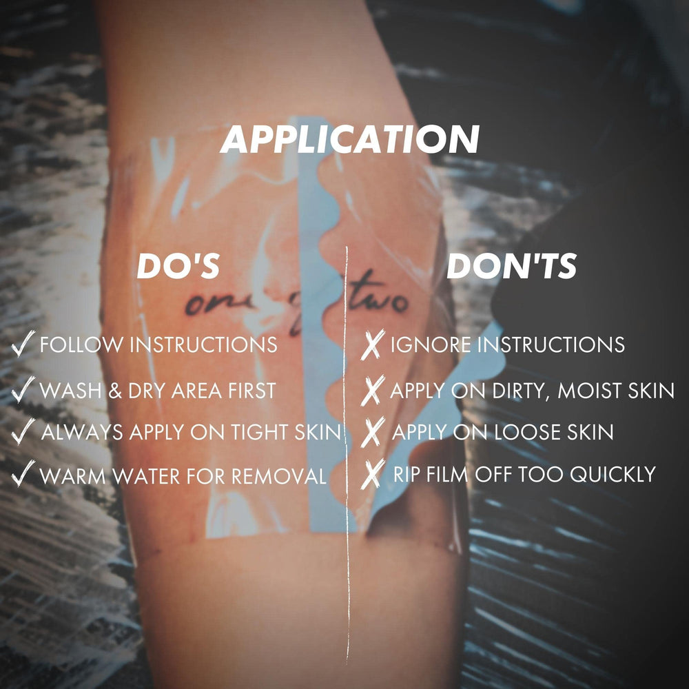 Sorry Mom tattoo bandage large-area coverage suitable for bigger tattoos