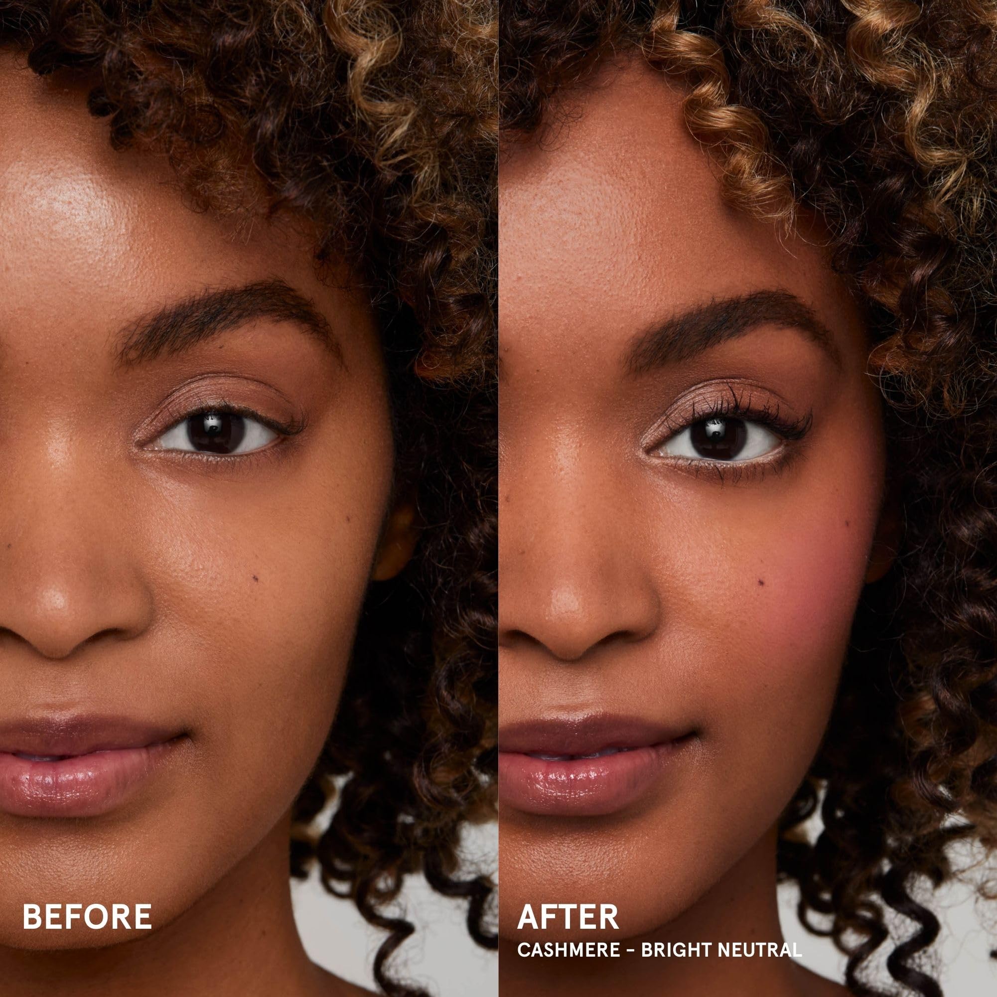 SOSHE Waterline Eye Brightener texture in close-up shows creamy, easy-to-blend consistency.