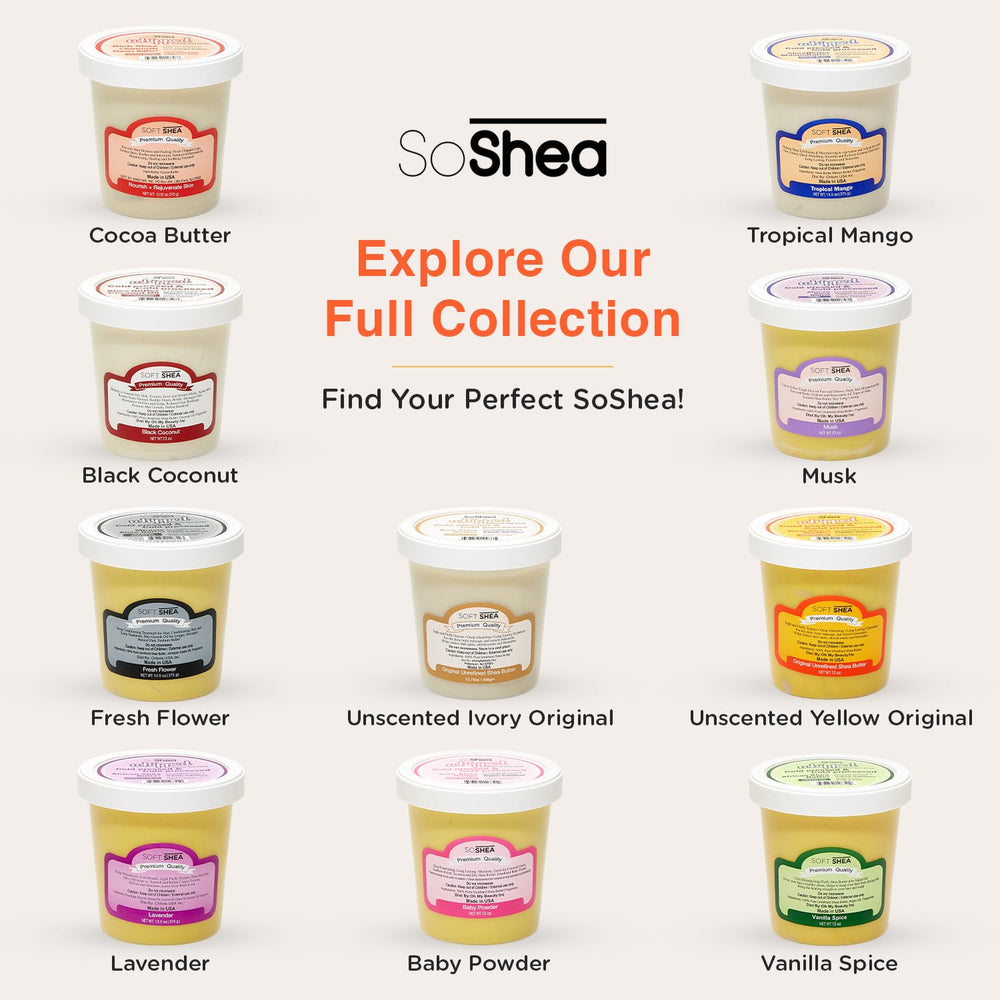 SoShea handcrafted Ghana origin highlights natural nourishment.