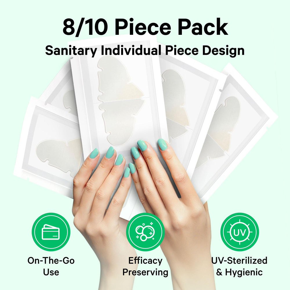 Sosky Nose Patches sanitary design with individually wrapped patches.