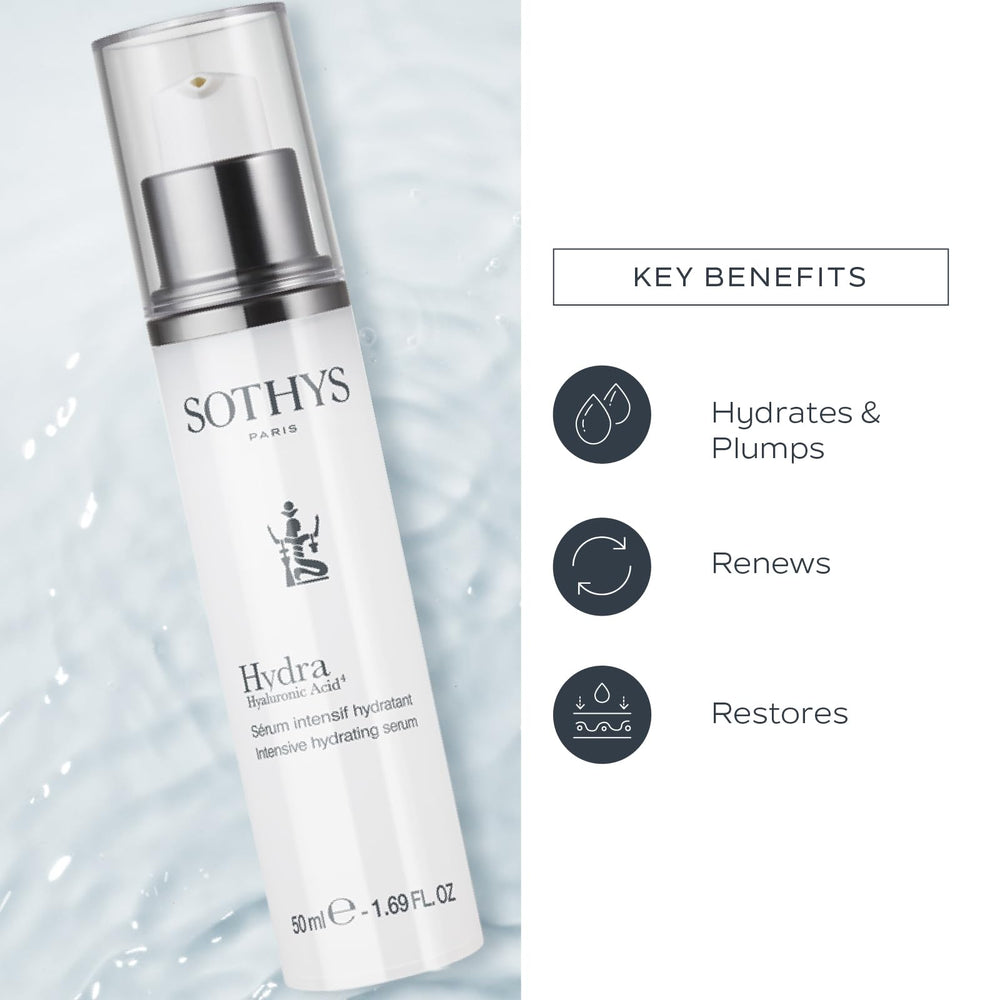 SOTHYS Hydrating Intensive Serum texture gel reveals a non-greasy finish