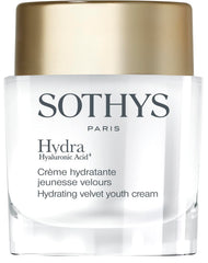 SOTHYS Hydrating Velvet Youth Cream jar close-up highlighting luxurious texture for everyday hydration