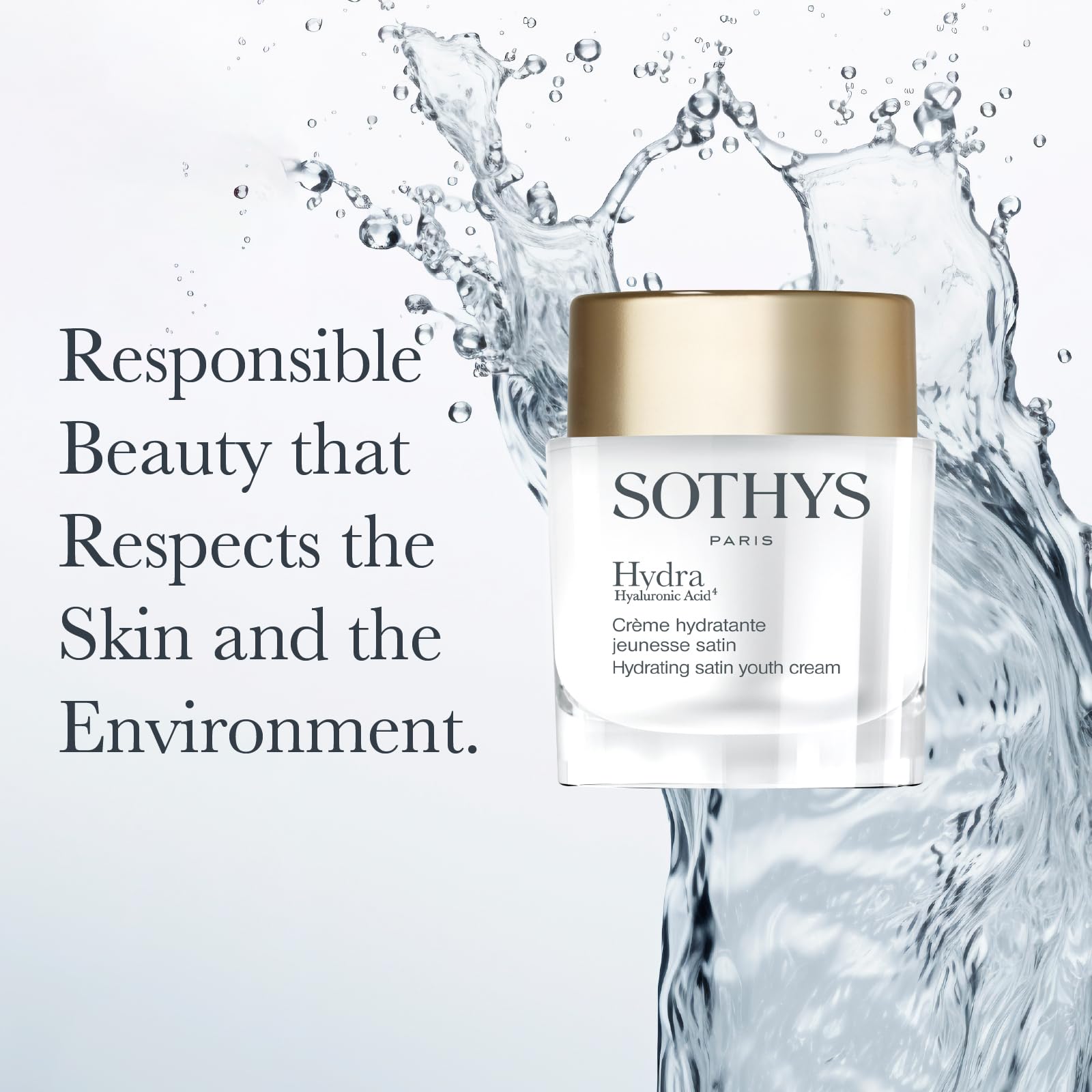 SOTHYS Hydrating Velvet Youth Cream bottle on dresser supports daily skincare ritual
