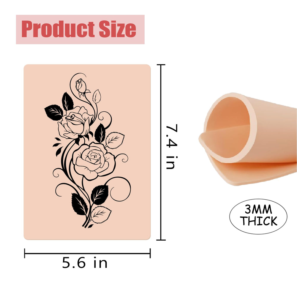 SOTICA double sided tattoo skin use both sides to double practice area and portfolio space