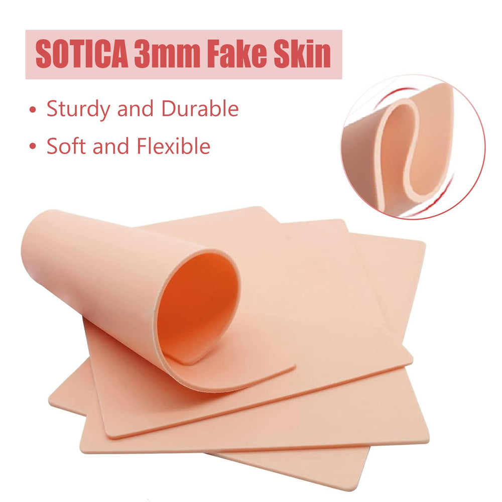 SOTICA ink hold tattoo practice skin realistic color and texture holds ink well