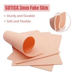 SOTICA ink hold tattoo practice skin realistic color and texture holds ink well