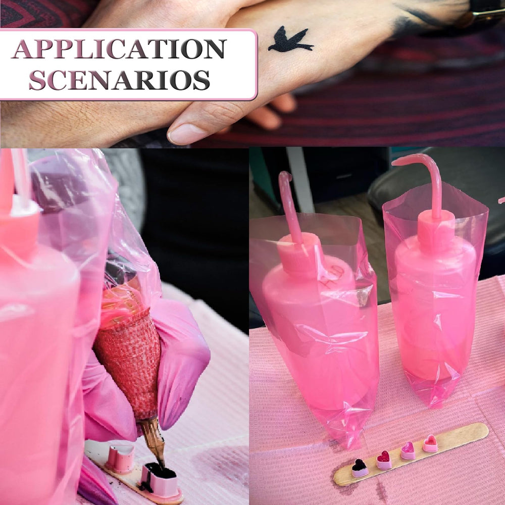 SOTICA wide-compatibility bags fit various bottle types for tattooing and PMU