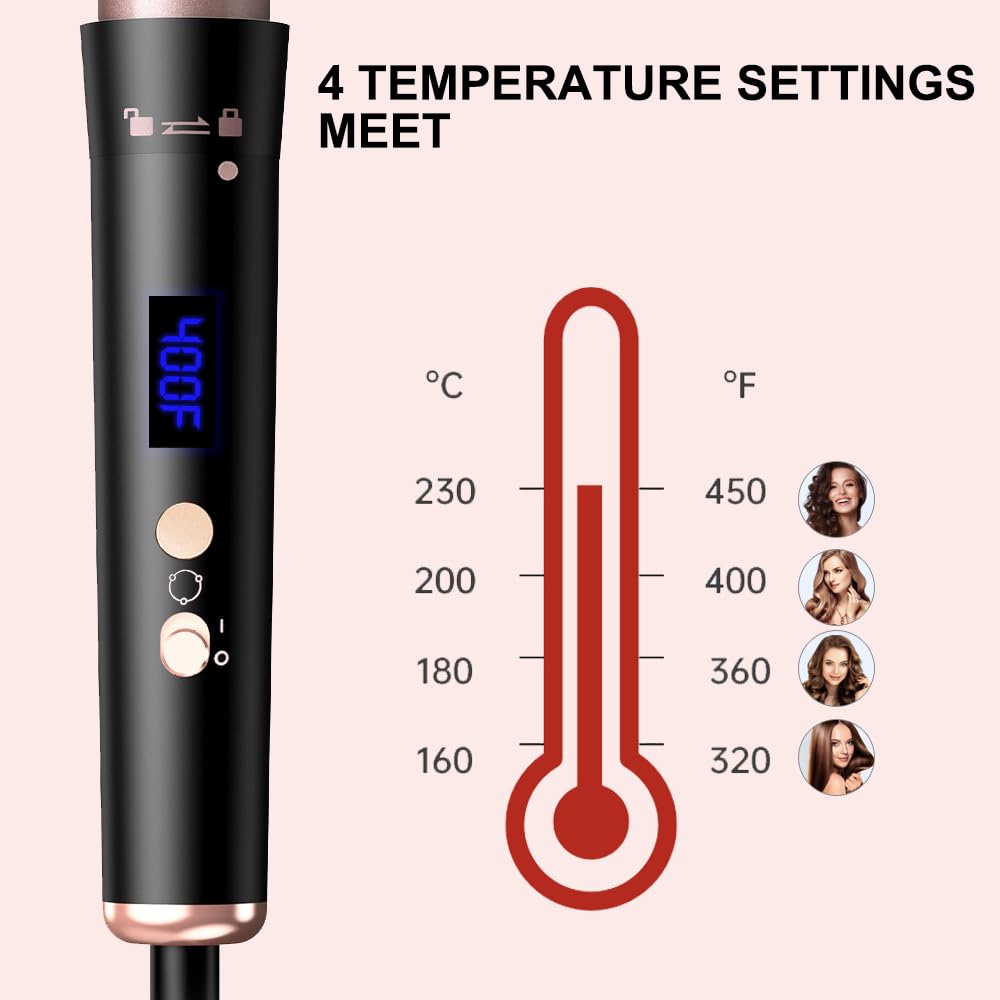 SOUKENGEN 0.62-0.95 bead curling rod infuses playful texture and volume.