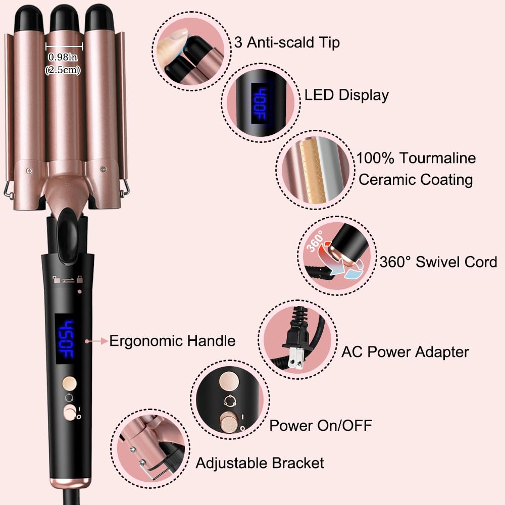 SOUKENGEN dual voltage design 100-240V makes travel styling easy worldwide.